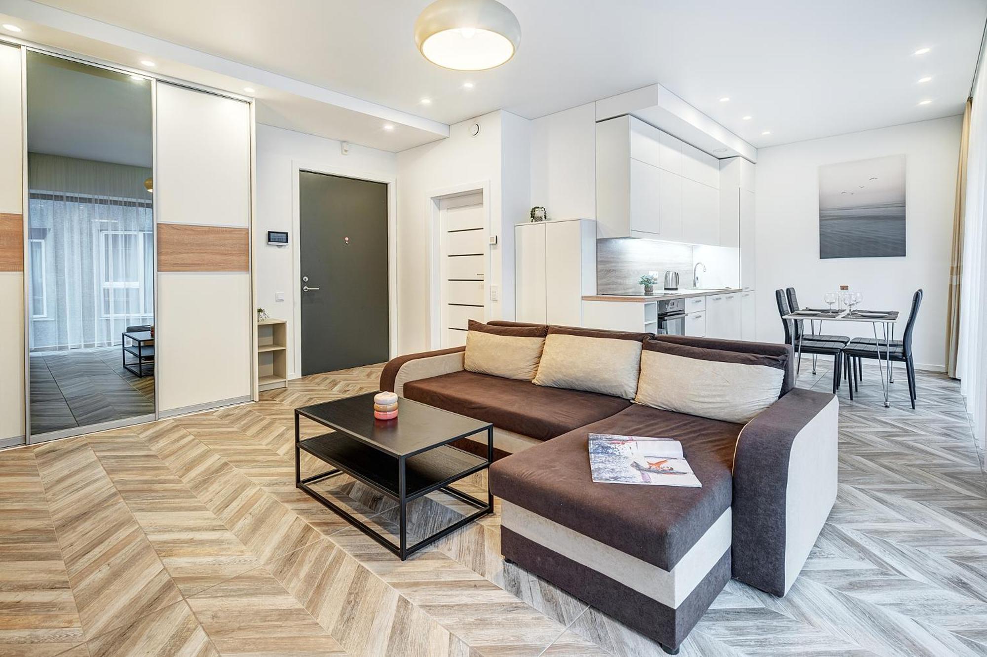 Lejlighed Cohost I New Basteja Life W-garage Prkg & Self Check-in Vilnius